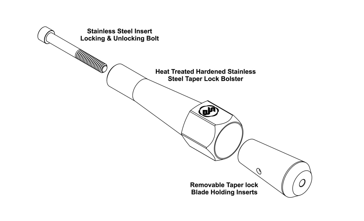 Bolster with 3/16" Diameter Hole Removable Insert — view 10