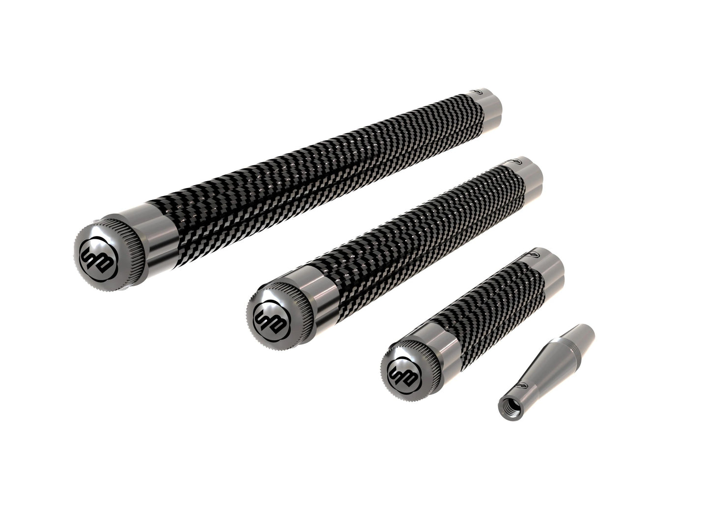 Set of 3 Handles with Connector = 6 Length Options