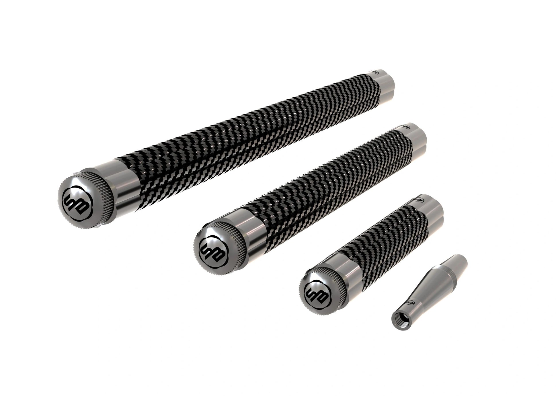 Set of 3 Handles with Connector = 6 Length Options