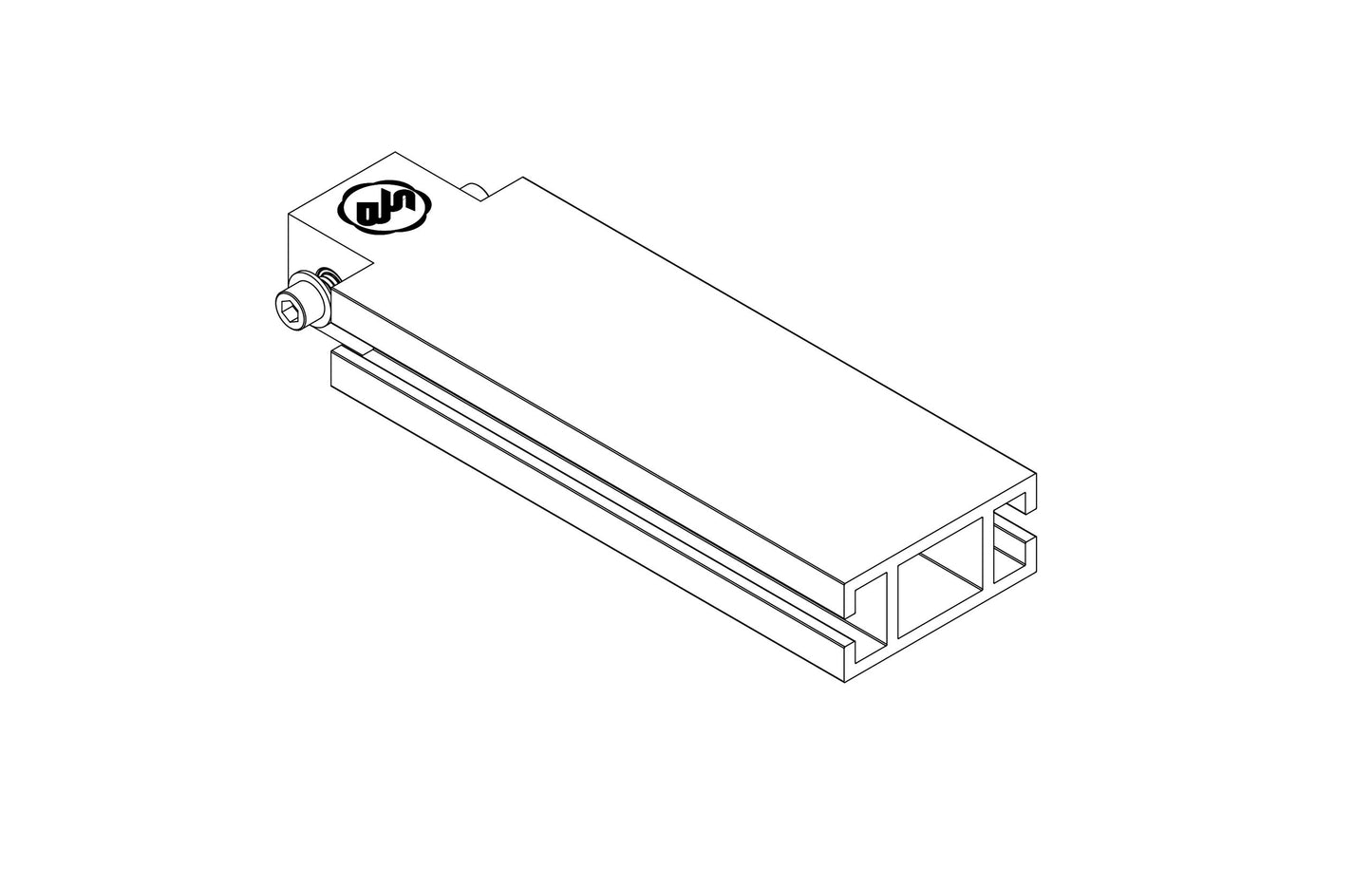UGP Upright Connector - No Base or Platform Included — alternate view