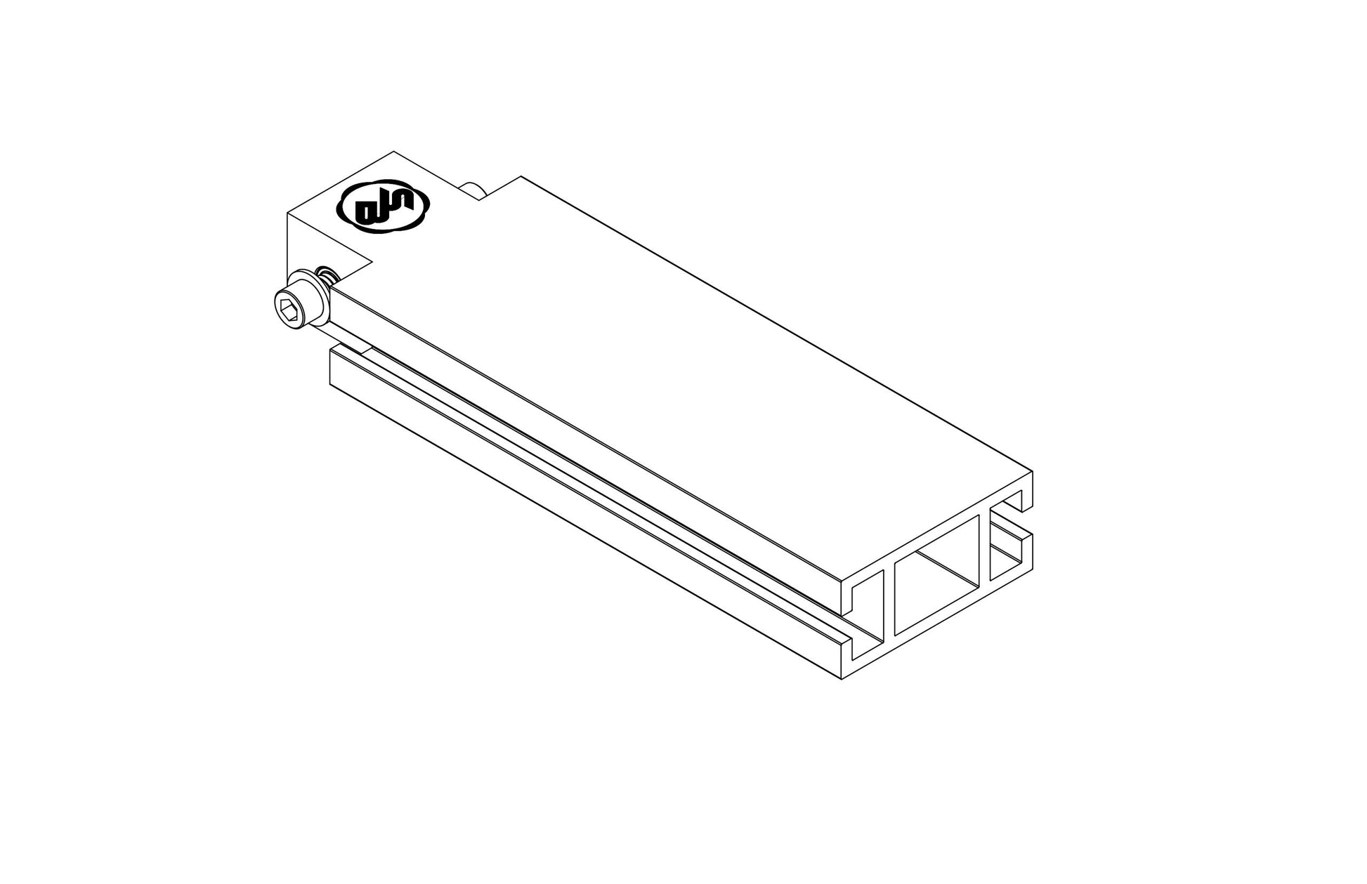 UGP Upright Connector - No Base or Platform Included — alternate view