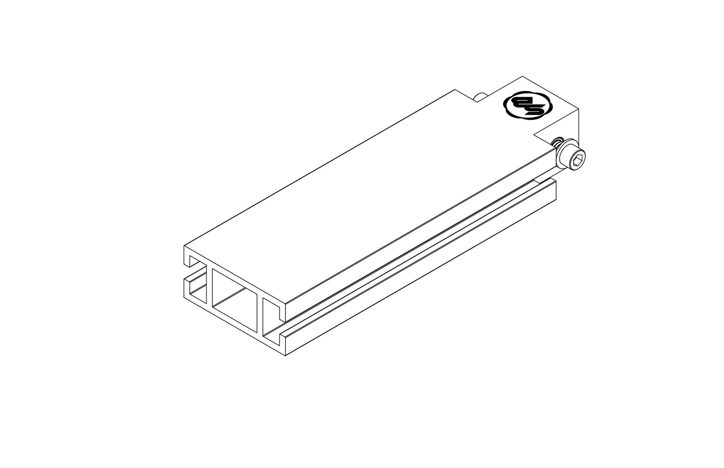 UGP Upright Connector - No Base or Platform Included — detail view
