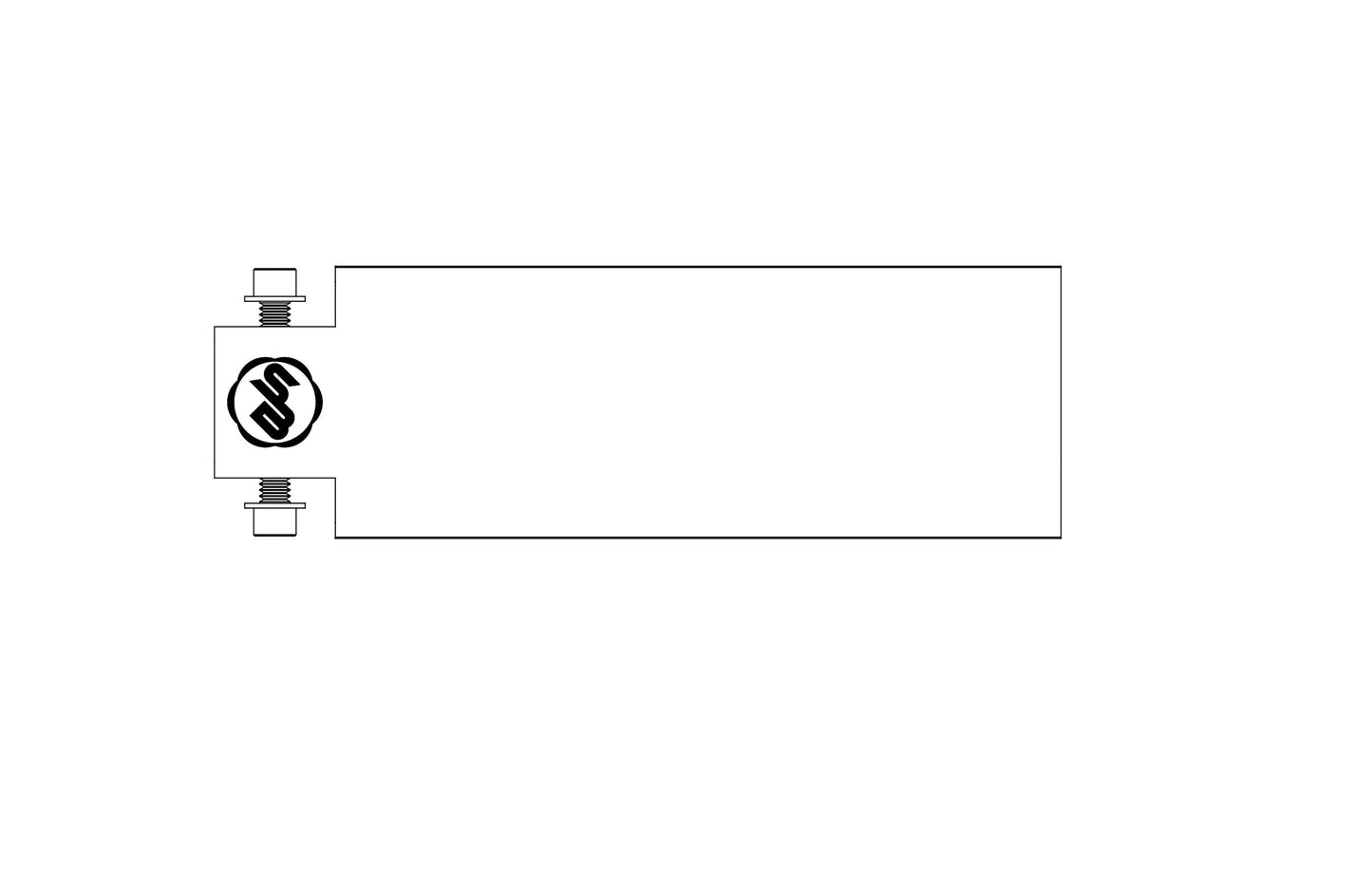 UGP Upright Connector - No Base or Platform Included — view 5