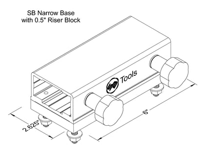 Narrow UGP Base - No Connector or Platform Included