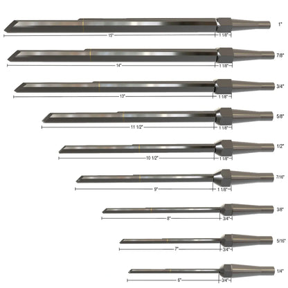 1" 15V Elliptical Bowl™ Gouge